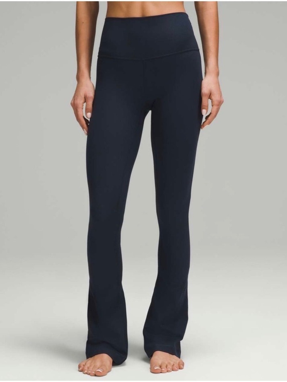 Lululemon Athletica Align High-Rise Ribbed Mini-Flared Pant Leggings Size 14